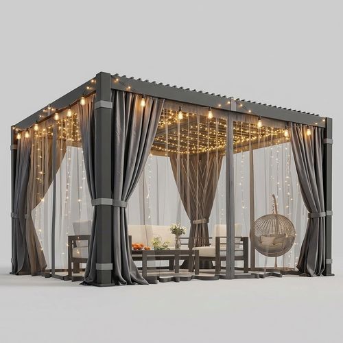 10' x 12' Louvered Pergola