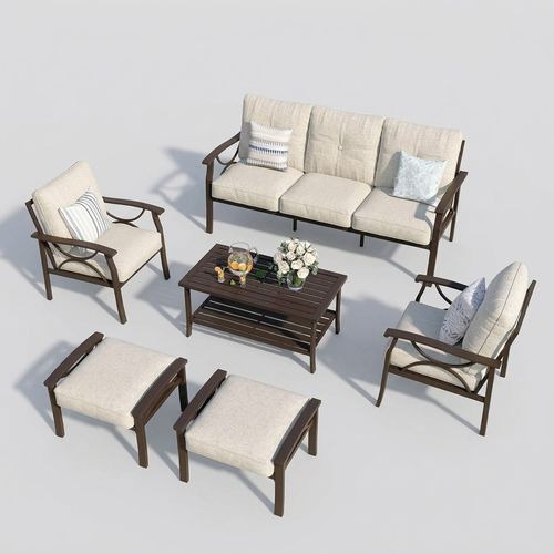 6-Piece Outdoor Patio Furniture Set