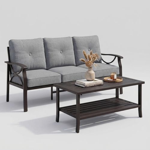 3 Seats Outdoor Patio Furniture Set